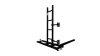 Prolyte LSU-30L-L050 Leiter Tower Truss 0,5m schwarz