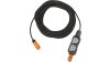 Brennenstuhl professional Powerblock mit Verlängerungsleitung / Verteilersteckdose 4-fach mit 10m Kabel in schwarz - 9162100160