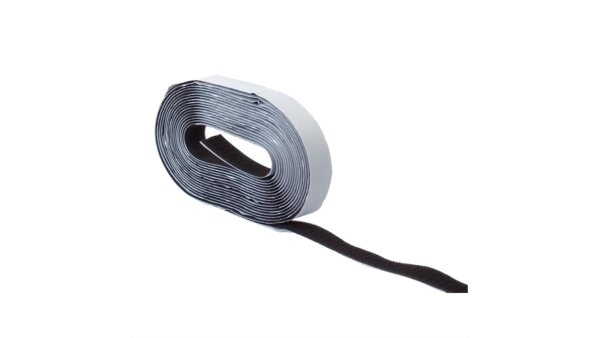 Admiral Velcro tape, hook 25 m x 20 mm black