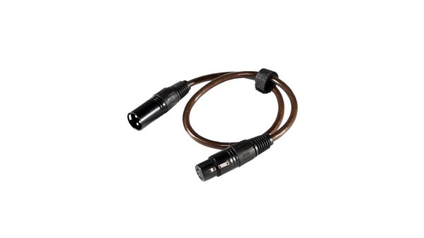 CLF Adapter cable - XLR3 male to XLR5 female - black, 0,5m